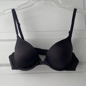 Plum Bra with Silver Studs